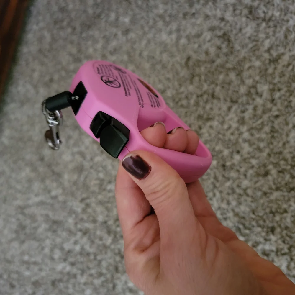 Flexi Pink Retractable Leash
